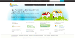 Desktop Screenshot of energies-avenir.fr